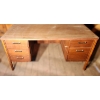 Image 1 : - Desk w/ Storage and Locked File Drawer (Key Included) 60 W, 30 D, 29 T 