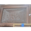Image 2 : Group of Small Pictures: Frame w/ Medieval Metal Scene 17 X 13, Carved Flowers 12 X 20 and Others