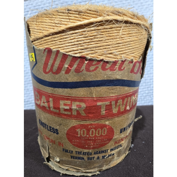 Vintage Bailer-Twine Roll (Damaged Wrapping)