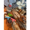 Image 2 : Collection of vintage tools, fans, and kerosine blow torches