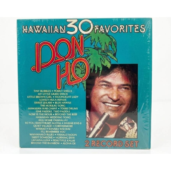 Don Ho Hawaiian 30 Favorites 2 Record Set