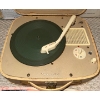 Image 2 : Teppaz Oscar Suitcase Style Record Player (plays 45, 33 & 78 RPMs) w/ Assorted Records 