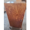 Image 2 : Wooden Storage Utiity Cabinet w Latch and 3 Shelves.  18 w, 37 h, 12 d