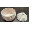 Image 5 : Vintage Swan Vase, Honey Container, Avon Bottle, and Perfume Jars