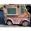 Image 1 :  Hand painted handmade ice cream pedal car truck