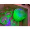 Image 3 : amazing collection of green uranium, dessert, bowls, and plates 11 in total all in really great cond