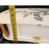 Image 2 : Art Treasures Rolling Door Jewelry Box with Floral Design and Over-the-Toilet Storage Shelf