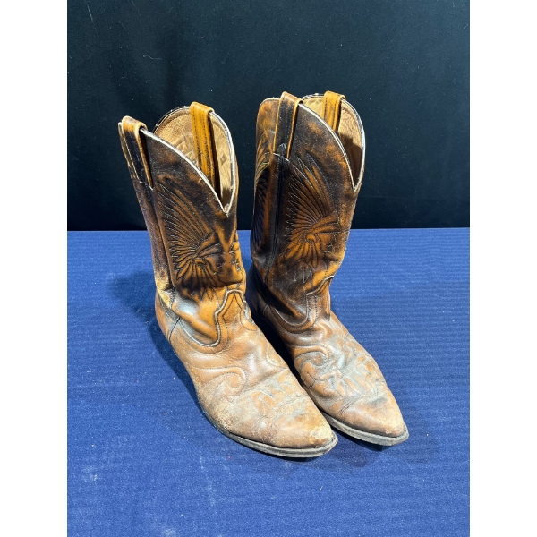Amazona Cowboy Boots - Size 10.5, Oil Resistant