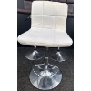 Image 2 : 3 Vegan Leather Hydraulic Bar Stools 32'Tall