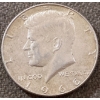 Image 1 : 1966 American Kennedy Half Dollar 40% Silver 11.50 Grams