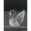 Image 2 : Swarovski Crystal Swans Set of 4 (0.5"-1.5"T) No Boxes