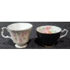 Image 3 : Four Assorted Bone China Cups and Saucers