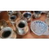 Image 3 : - Assorted Metalware Incl: Tray 17 x 8.5, Bowl, Small Vases and More!