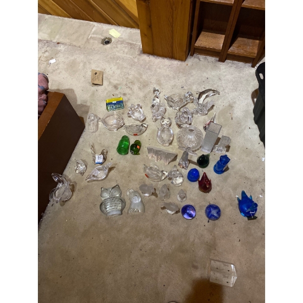 Collectable Glass Animal Figures