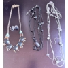 Image 4 : Costume Jewelry Lot Including Necklaces, Bracelets, Earrings, and Watches