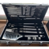 Image 1 : Brand New BBQ Utensils In Padded Case For BBQ Season Ahead