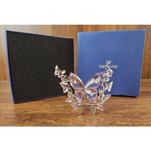 Swarovski Crystal Butterfly Figurine with Original Box