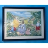 Margaret Ross Bunny Picnic  Print - 13x16