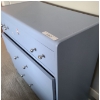 Image 2 : Wooden Dresser w/ 3 Drawers Painted Blue 32 X 16 X 32