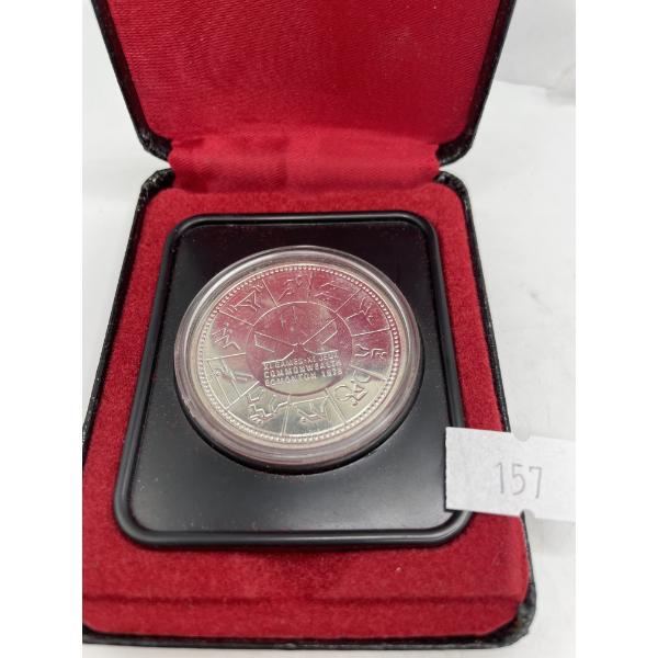 1978 Canada Commonwealth Games Specimen Silver Dollar