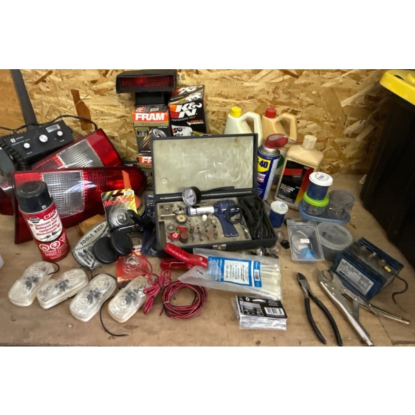 Hand Dynamometer Kit, Turtle Wax, Car Parts, Car Lights, Wires, Fuses, Headlights, 3way radio & More