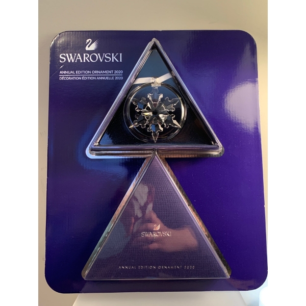 Swarovski Crystal 2020 Christmas Ornament 4T - New