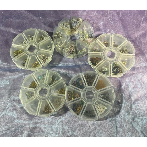 Collection of Beads/Findings for Jewelry Making
