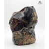 Image 2 : Various Miniature Douvenir Mugs And Decorative Large Piece Of Obsidian Small Dog And Cat Figures.