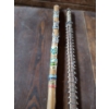 Image 2 : - Wooden Cane w/ German Emblem Decor and Stick  Adorned w/ Shark Teeth 