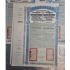 Image 2 : 3 Vintage 1913 Chinese Republic Lung-Tsing-U-Haï Railway Gold Bonds.
