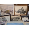 Image 7 : Collection of Train Wall Decor.  Along the Line Train Print 25 w, 33 h