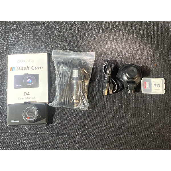 Carigogo Dash Cam D4 Dual Channel Driving Recorder System