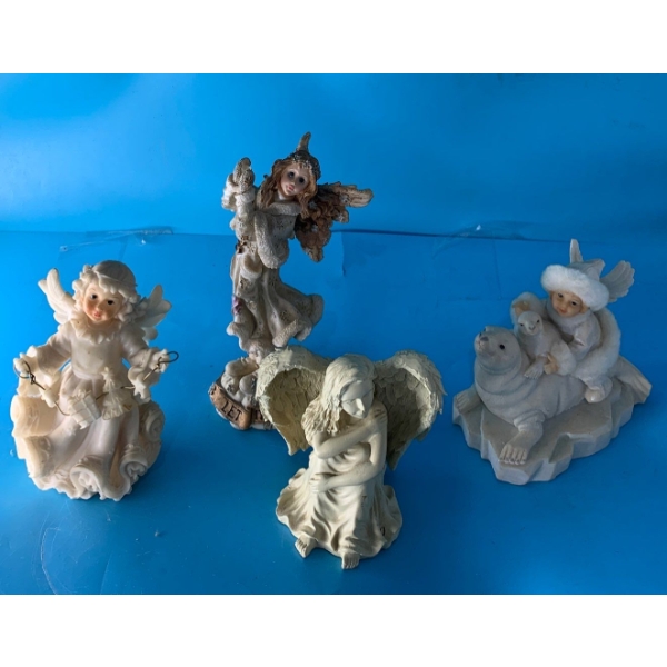 Boyd's Bears & Friends Angel Figurine (7T) Plus Adorable Native Angel & More 