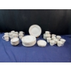 Image 1 : Crown Victoria Carolyn Tea Set, 8 Full Place Settings with Extras