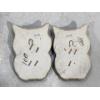 Image 2 : Chalk Birds, Pair of Black and Gold Coloured Owls