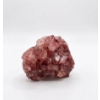 Image 6 : Three Natural Mineral Crystal Specimens - Citrine, Quartz, Red Quartz