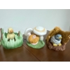 Image 2 : Collectible Hand Painted Porcelain 'Woodland Surprises' Animals (5pcs) Jacqueline B. Smith 