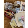 Image 2 : Assorted Cross Stich Needle Point & Embroidery Supplies - Patterns Fabric & More