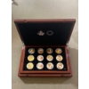 Image 1 : Twelve Canadian $20 Fine Silver Coins in Presentation Box, Dated 2013-2015