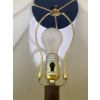 Image 3 : Mid-20th Century Hollywood Regency Style Brass Table Lamp