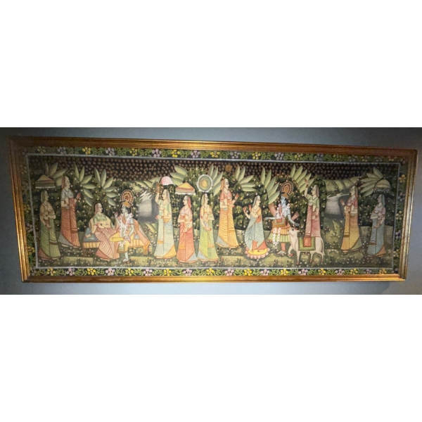 Indian Pichwai Painting 65x21