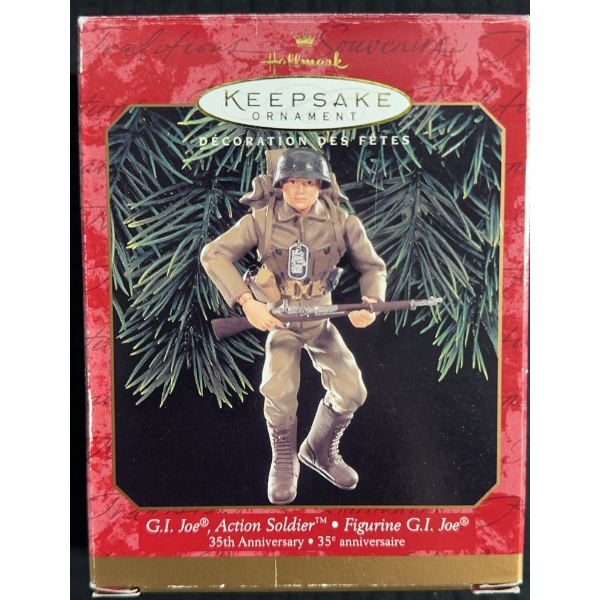 Hallmark Keepsake Ornament G.I. Joe Action Soldier 35th Anniversary QX6537