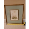 Image 4 : Authentic Victorian Floral Lithograph Art 16x22 