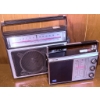 Image 1 : Two Vintage Portable Radios: Eaton Viking 12-Transistor and Realistic Multiband Models