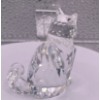Image 5 : Swarovski Crystal Animal Cat, Bull, Wiener Dog