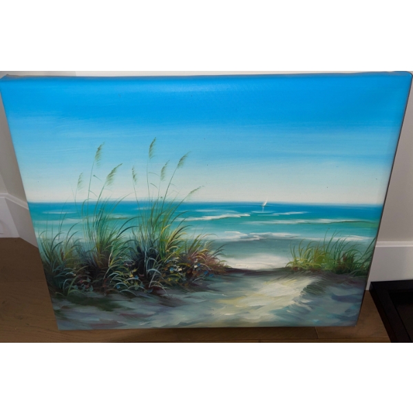 Directionless Art- The Beach  Beach & Ocean Scene