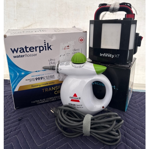 MISC. Home & Auto Essentials - Waterpick Bissel Handheld Steamer Infinity Auto Vac
