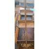 Image 2 : Two Seater Wooden Ski Sled 55 w 20 d 17 h (Measurements without Handle)