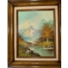 Image 2 : 3 Painted Landscapes - Framed Art - Artist Unknown 15T