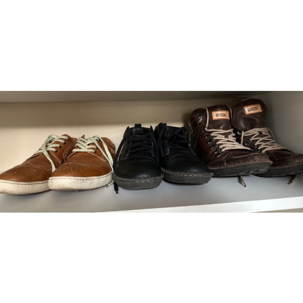 2 Pikolinos Size 45 Shoes & 1 Pikolinos Size 44 Shoe 